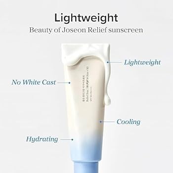 Beauty of Joseon Relief Sun Aqua-fresh Rice + B5, Korean Sunscreen for Acne-Prone Skin (50 ml)
