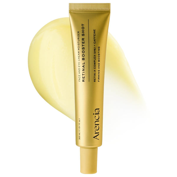Arencia Retinal Booster Shot Face and Eye Serum with 2% Retinal & Caffeine For Pore Tightening & Firming (30ml)
