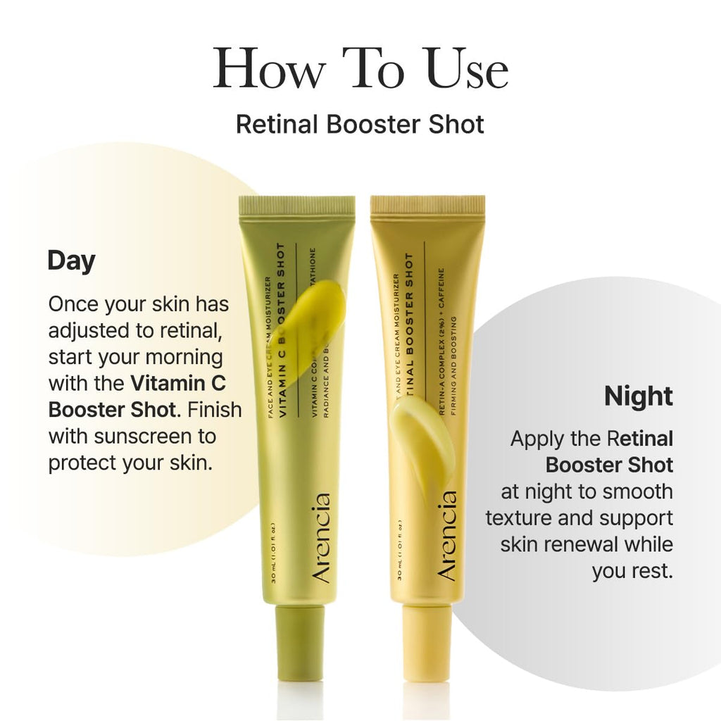 Arencia Vitamin C Booster Serum with Glutathione, Niacinamide, and Vitamin E 30mL | Korean Cosmetics | Skincare Serum | Improves Skin Tone and Radiance