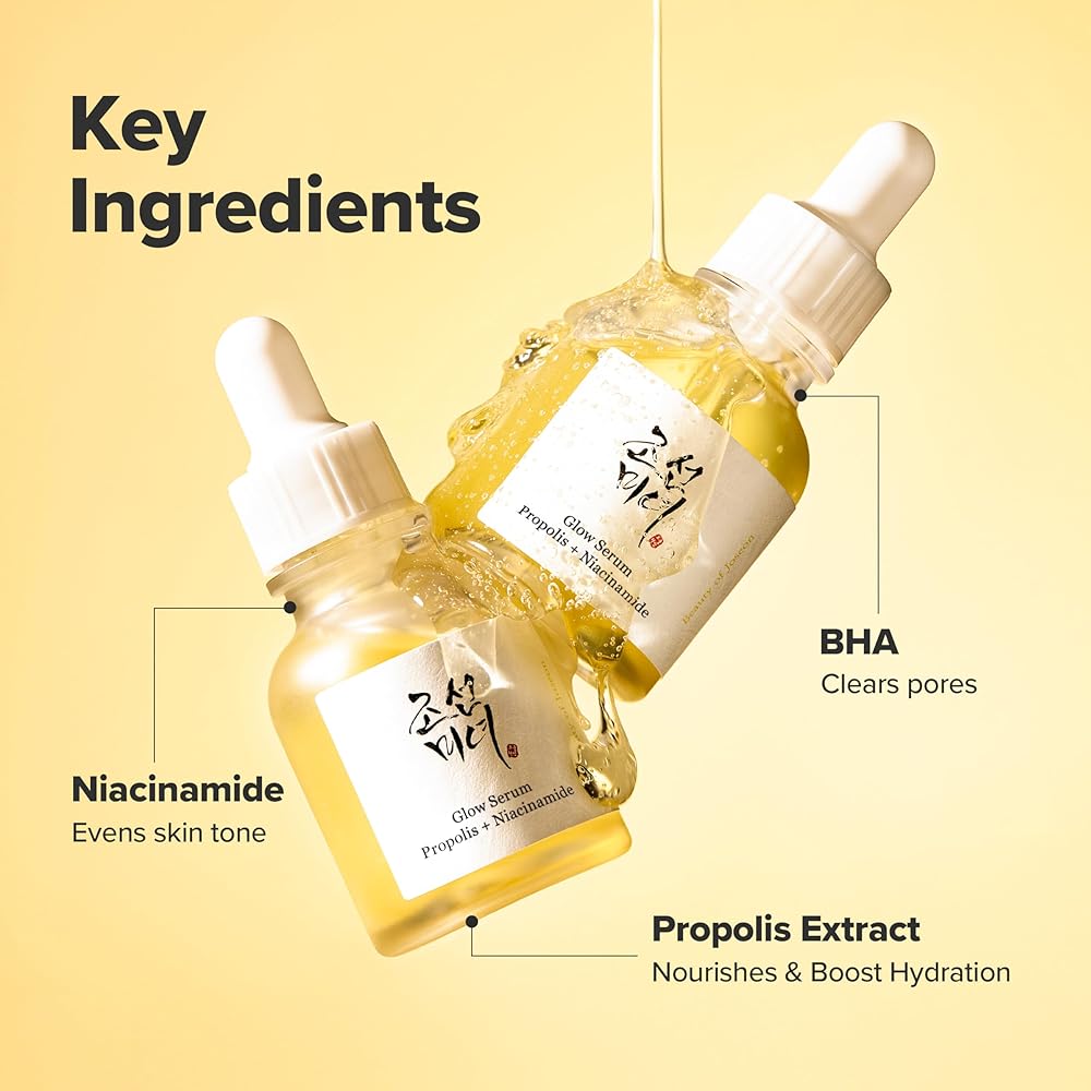 Beauty of Joseon Glow Serum Propolis + Niacinamide, Korean Serum for Acne-Prone Skin (30 ml)