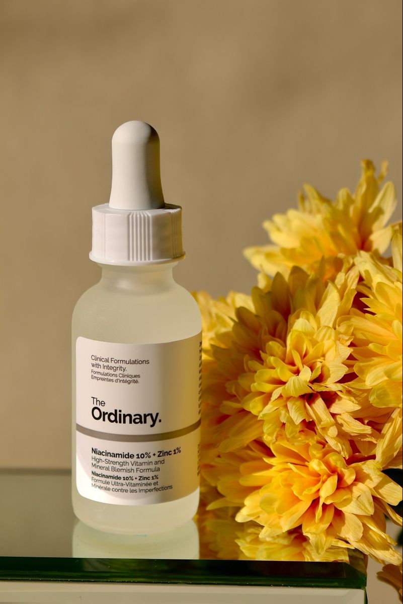 The Ordinary Niacinamide 10% + Zinc 1%, Brightening & Smoothing Serum for Blemish-Prone Skin