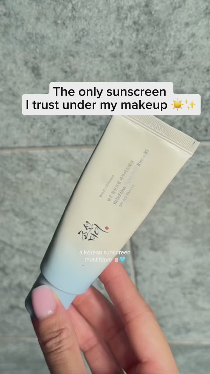 Beauty of Joseon Relief Sun : Rice + Probiotics SPF 50+ PA++++ Bestseller Korean Sunscreen (50 ml)